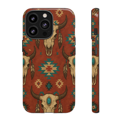 Aztec Skull Tough Case
