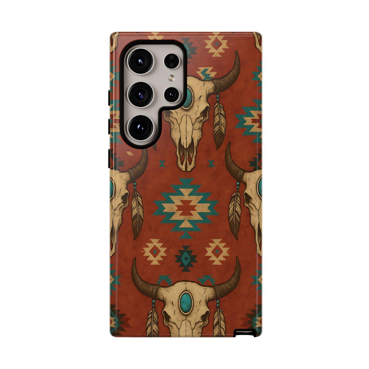 Aztec Skull Tough Case