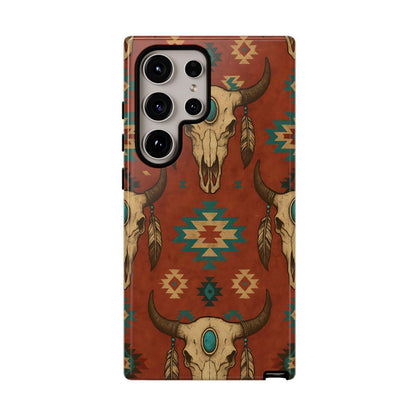 Aztec Skull Tough Case