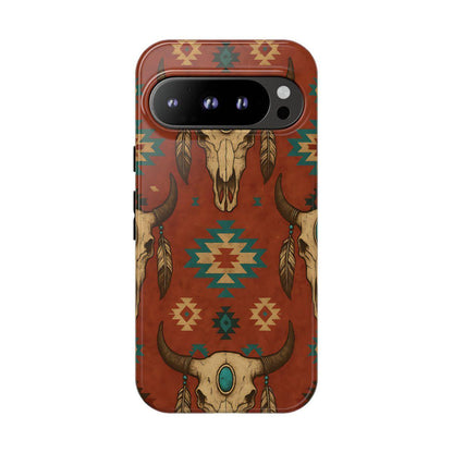 Aztec Skull Tough Case