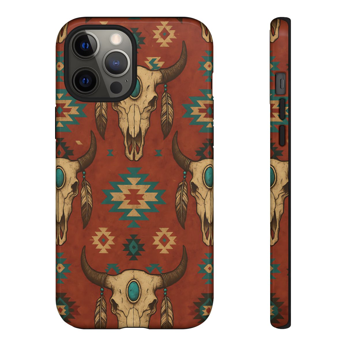 Aztec Skull Tough Case