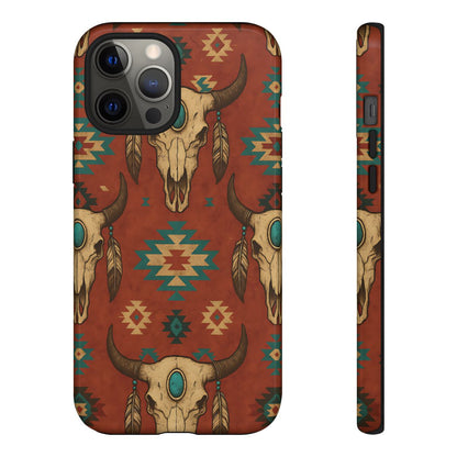 Aztec Skull Tough Case