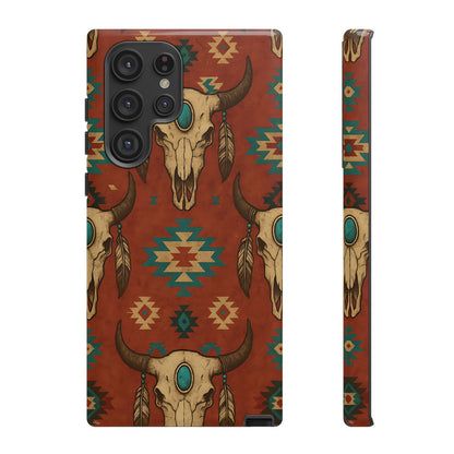 Aztec Skull Tough Case