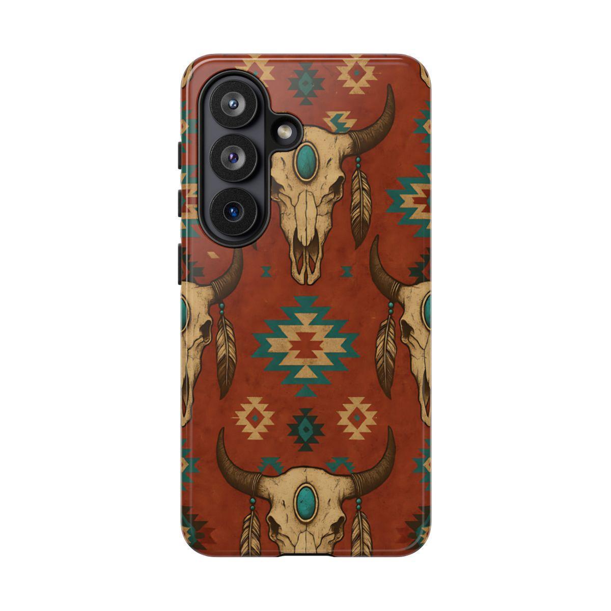Aztec Skull Tough Case