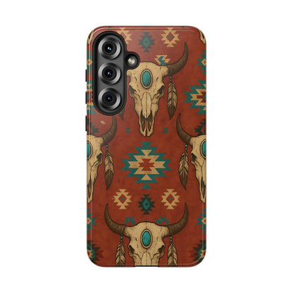 Aztec Skull Tough Case