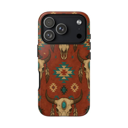 Aztec Skull Tough Case