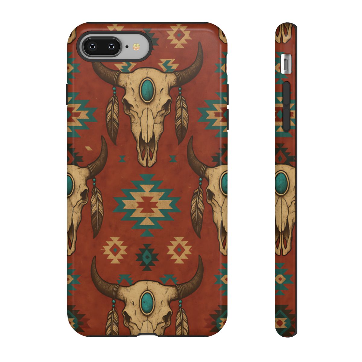Aztec Skull Tough Case