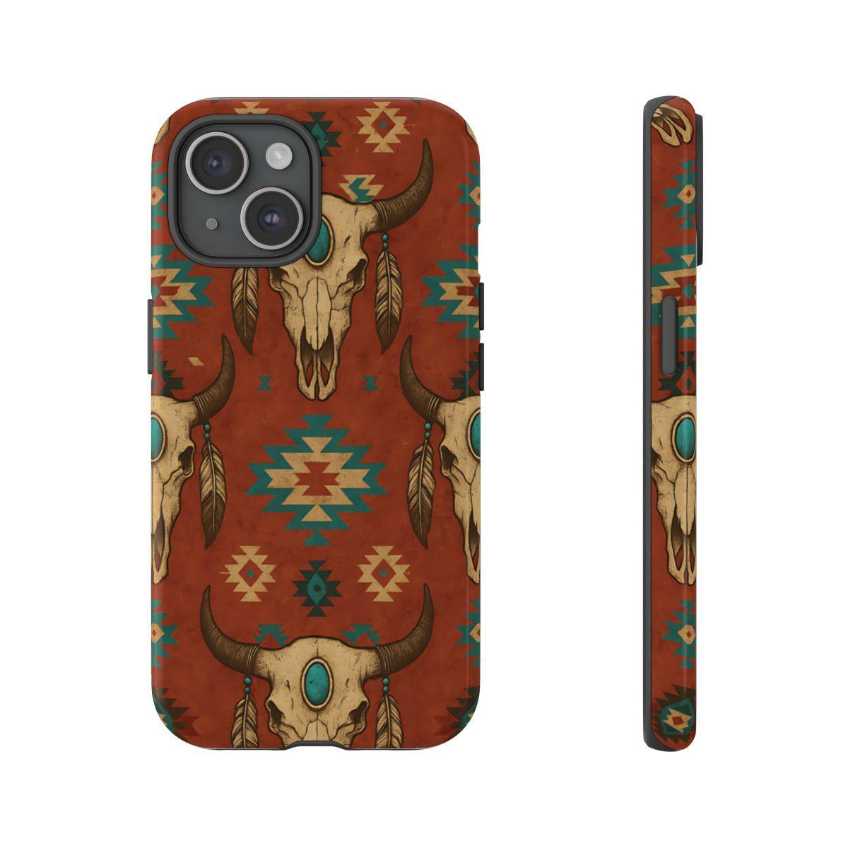 Aztec Skull Tough Case