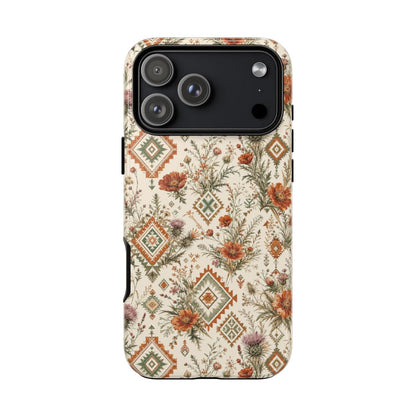 Aztec Wildflowers Tough Case - iPhone 18 Pro Max