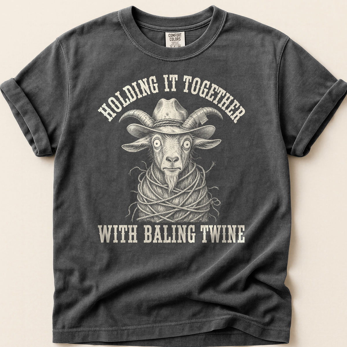 Baling Twine T-shirt on Pepper