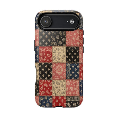 Bandana Patchwork Magnetic Case