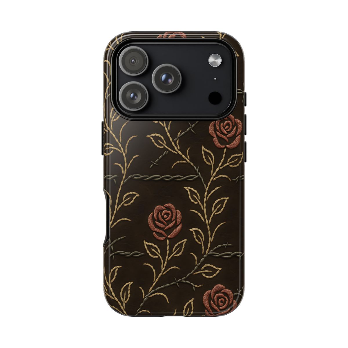 Barbed Wire Roses Tough Case - iPhone 18 Pro