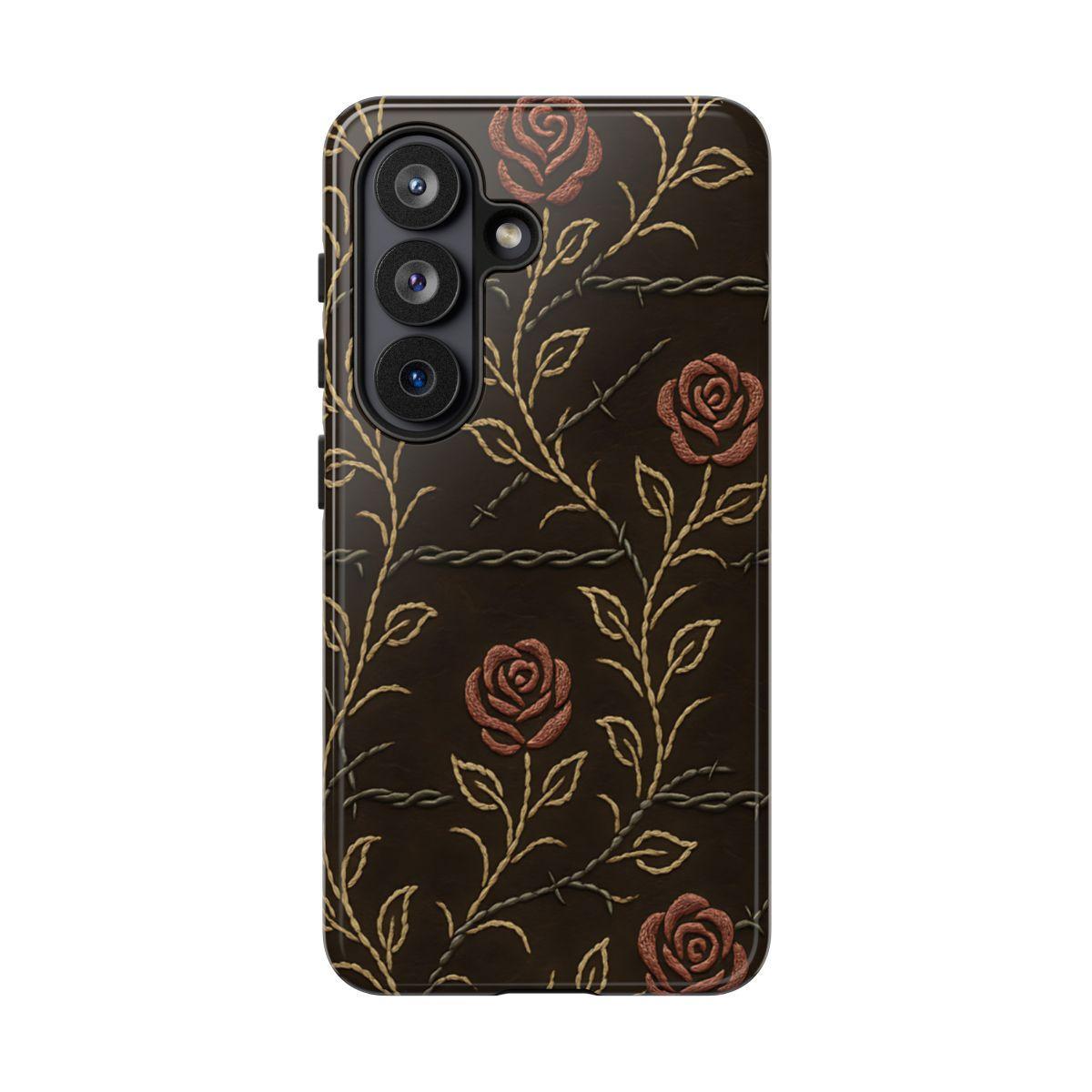 Barbed Wire Roses Tough Case