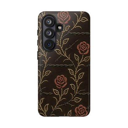 Barbed Wire Roses Tough Case