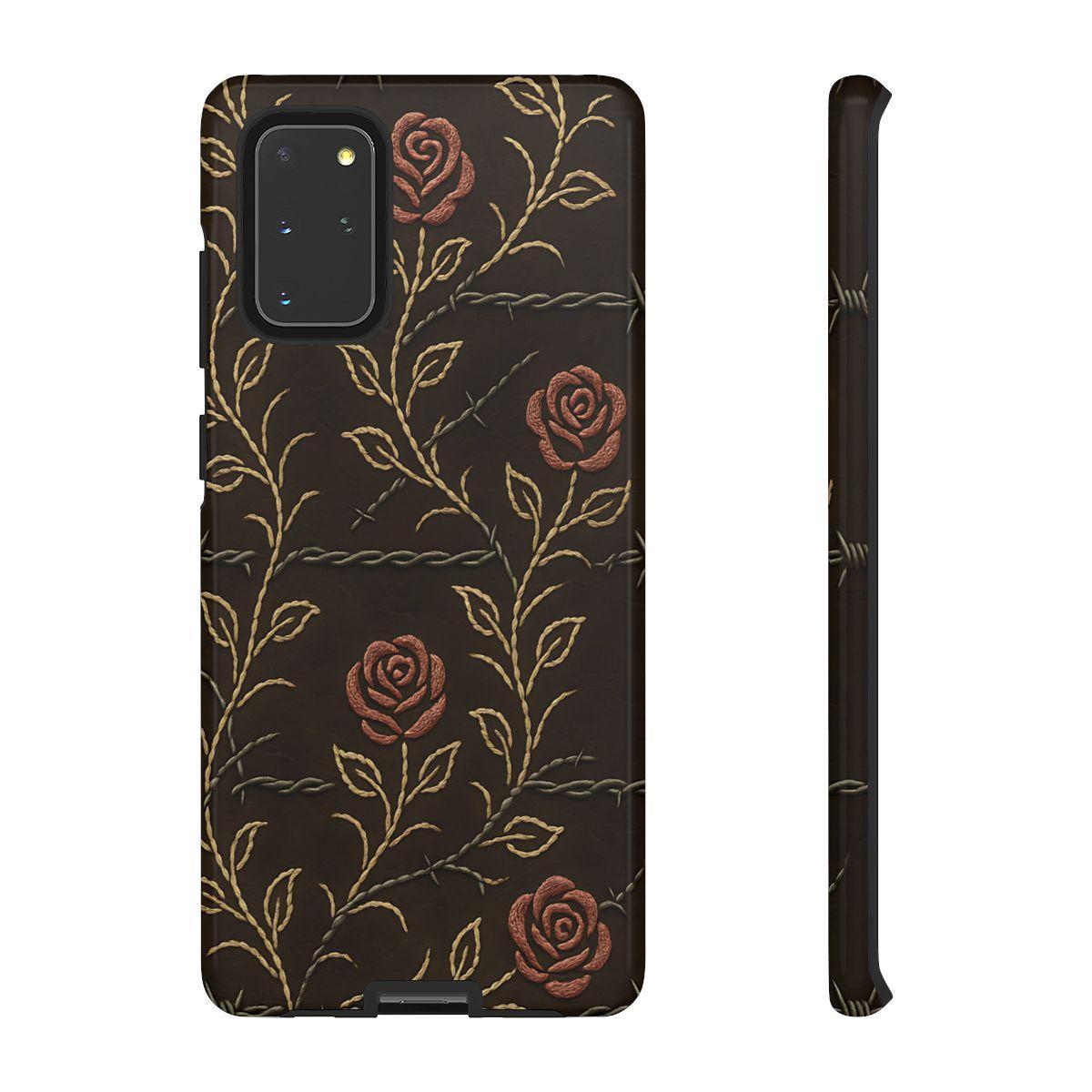 Barbed Wire Roses Tough Case
