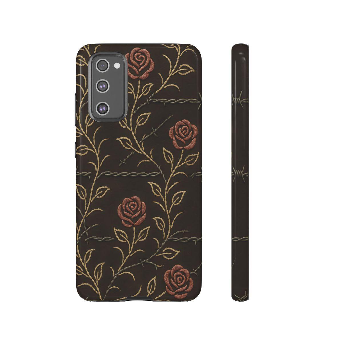 Barbed Wire Roses Tough Case