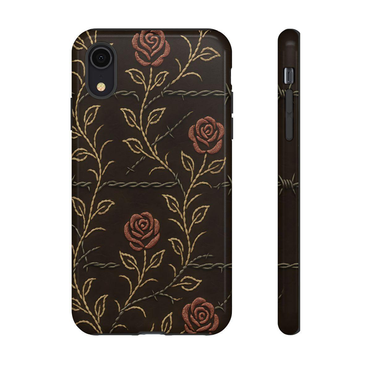 Barbed Wire Roses Tough Case