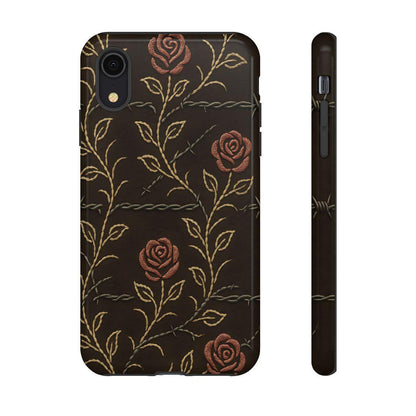 Barbed Wire Roses Tough Case