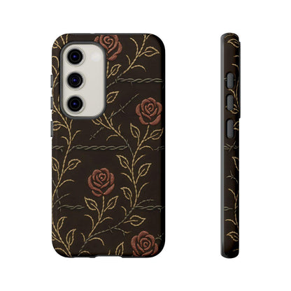 Barbed Wire Roses Tough Case