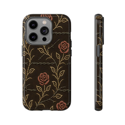 Barbed Wire Roses Tough Case