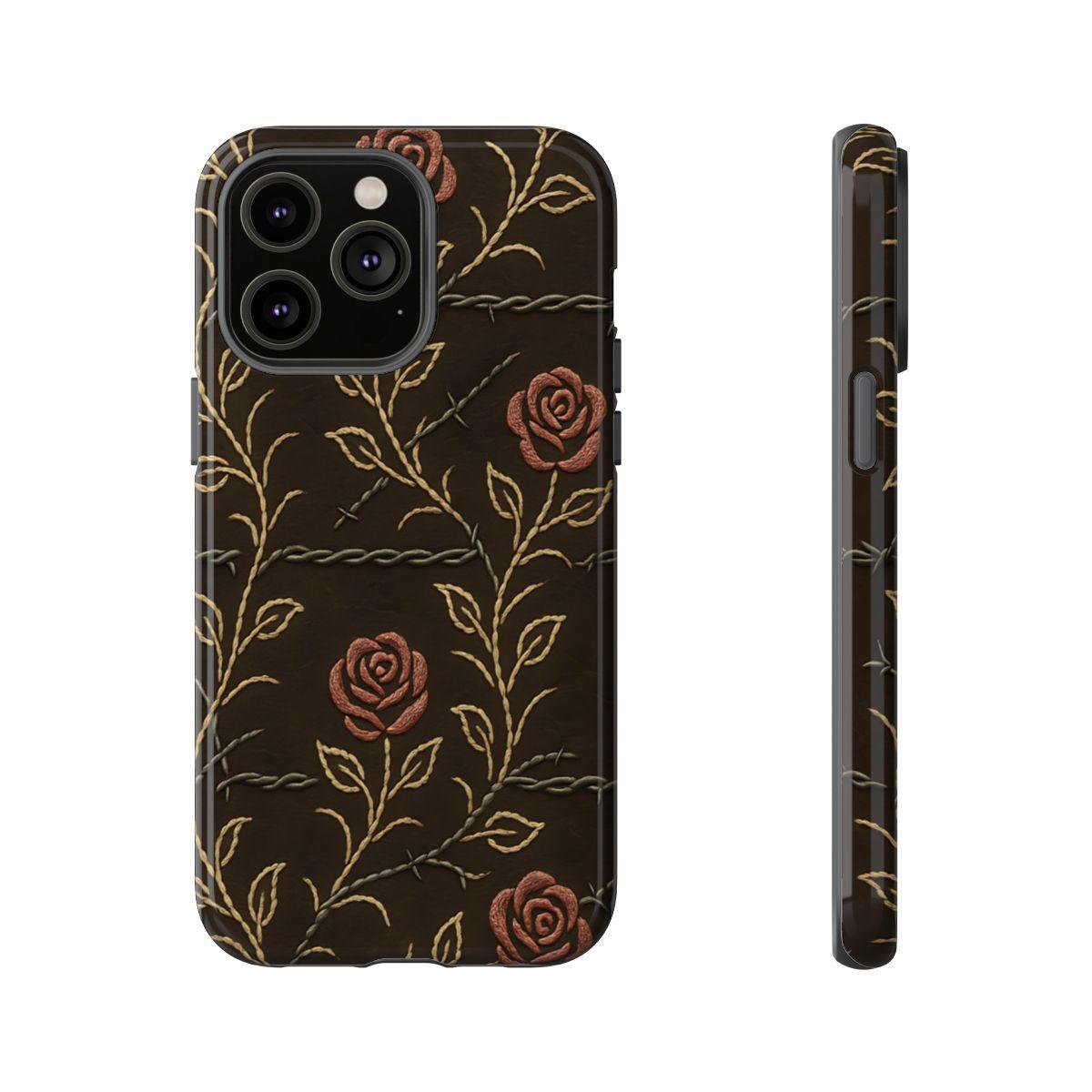 Barbed Wire Roses Tough Case