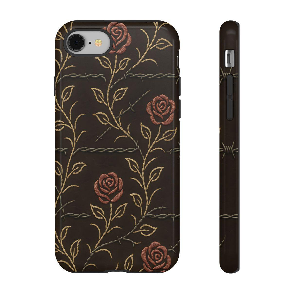Barbed Wire Roses Tough Case