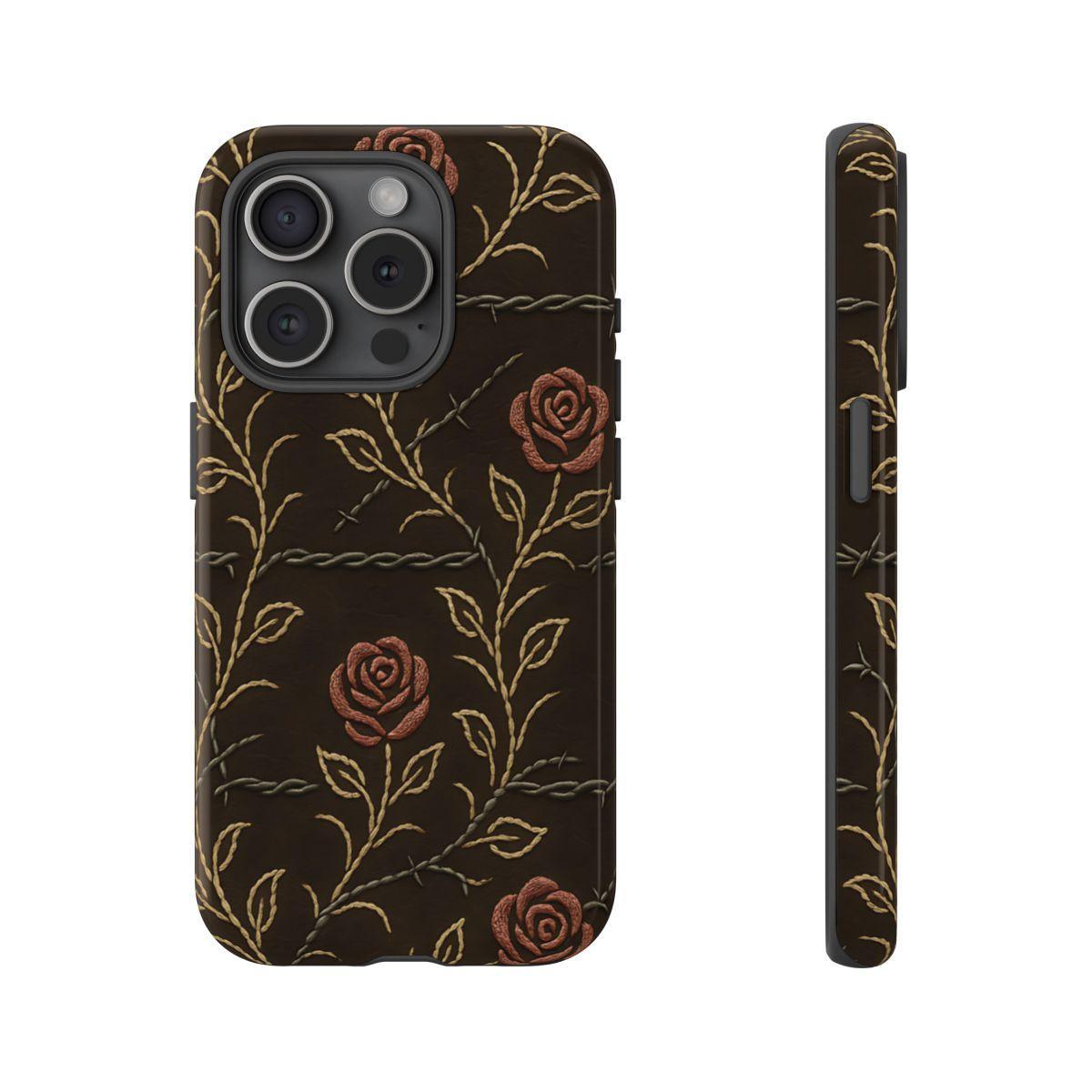 Barbed Wire Roses Tough Case