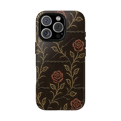 Barbed Wire Roses Tough Case