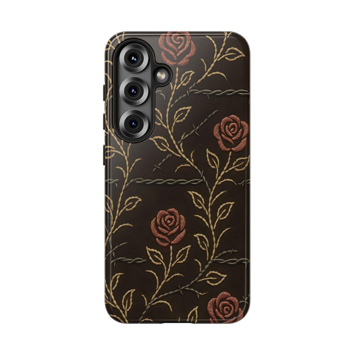 Barbed Wire Roses Tough Case