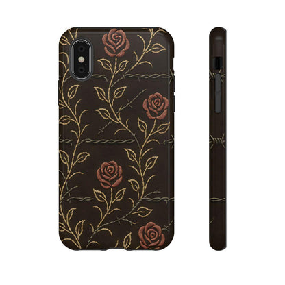 Barbed Wire Roses Tough Case