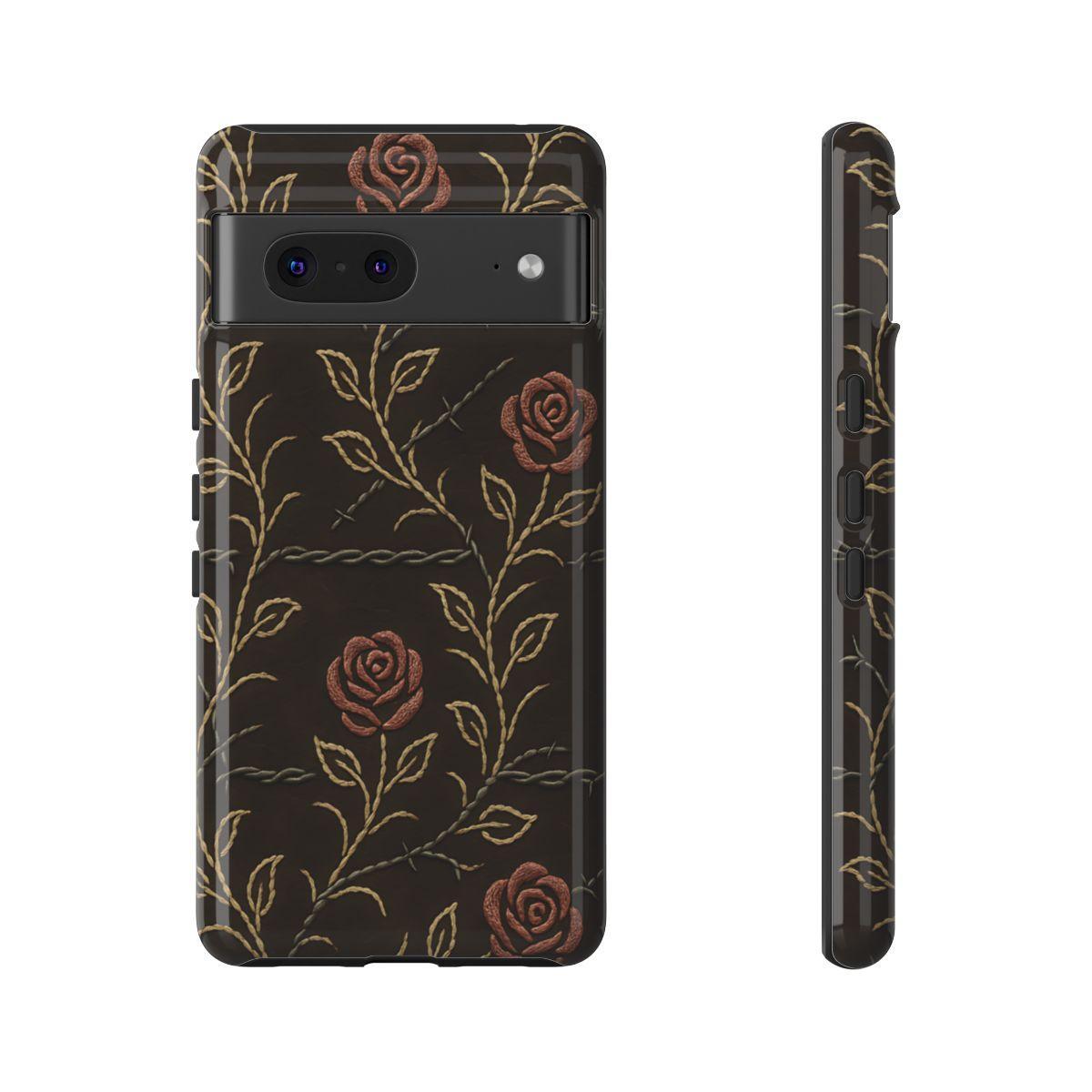 Barbed Wire Roses Tough Case