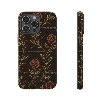 Barbed Wire Roses Tough Case