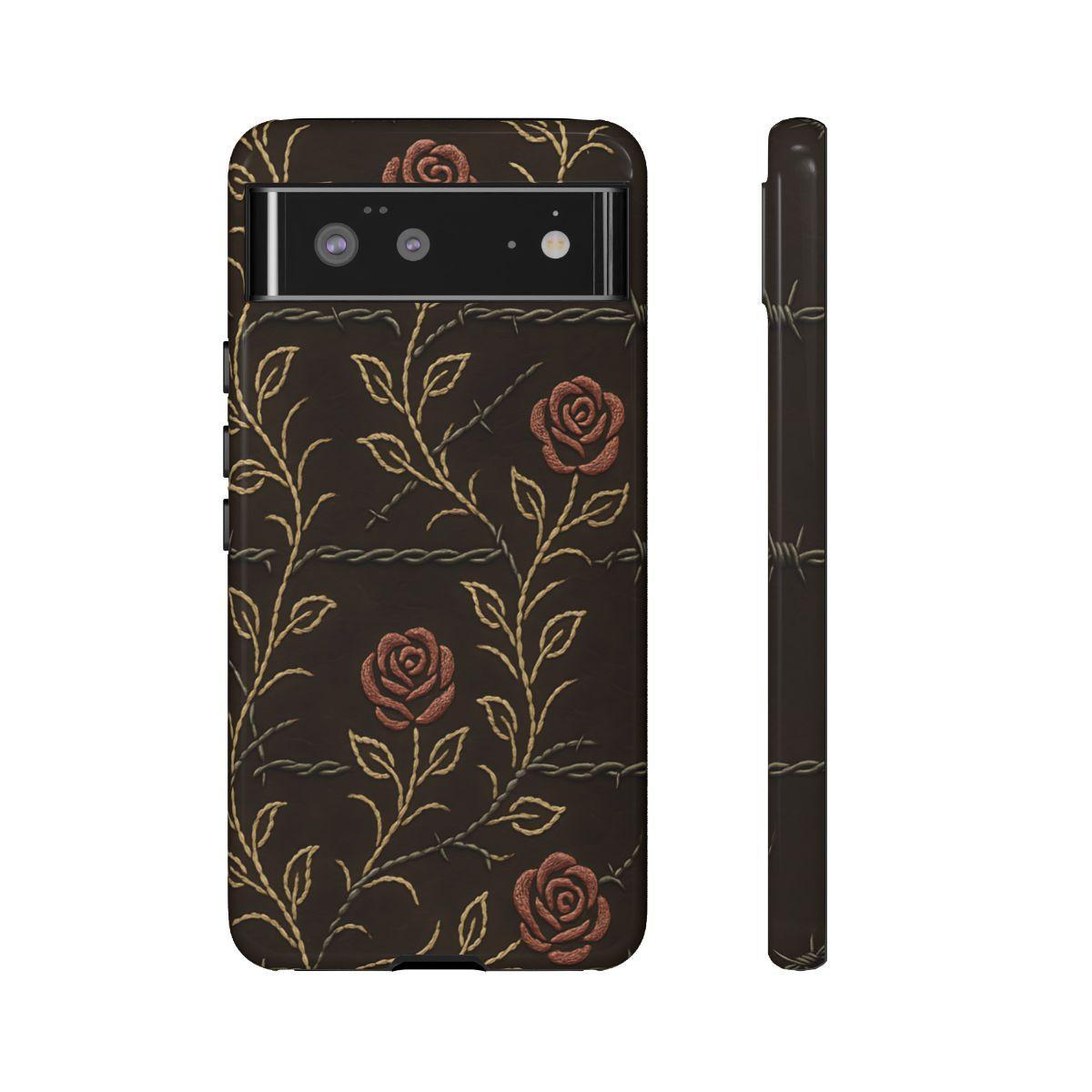 Barbed Wire Roses Tough Case