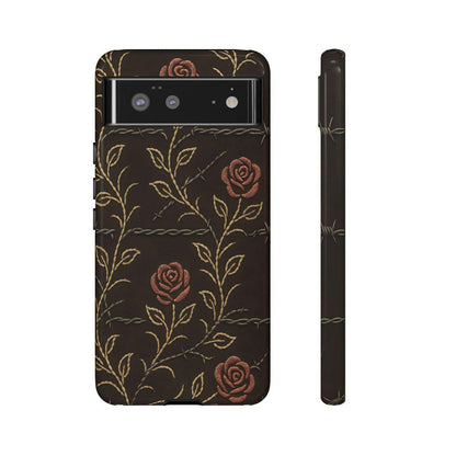 Barbed Wire Roses Tough Case