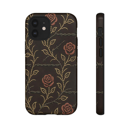 Barbed Wire Roses Tough Case