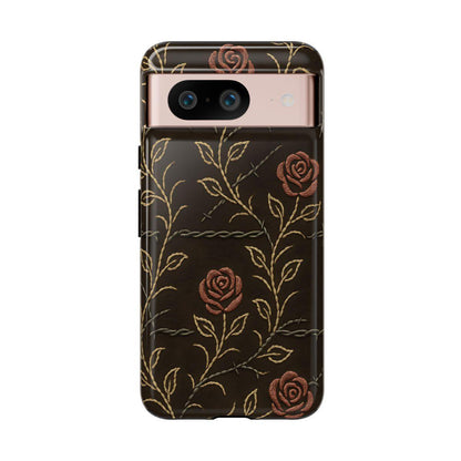 Barbed Wire Roses Tough Case
