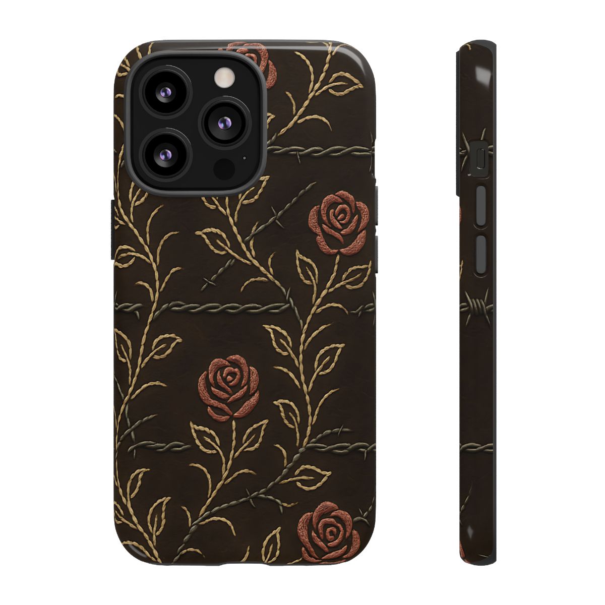 Barbed Wire Roses Tough Case