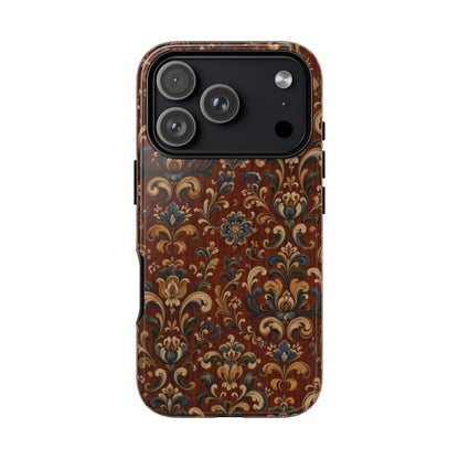 Barn Red Scrolls Tough Case - iPhone 18 Pro