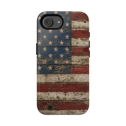 Barnwood Flag Tough Case - iPhone 16e