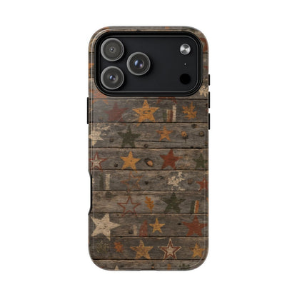 Barnwood Stars Magnetic Case - iPhone 18 Pro Max