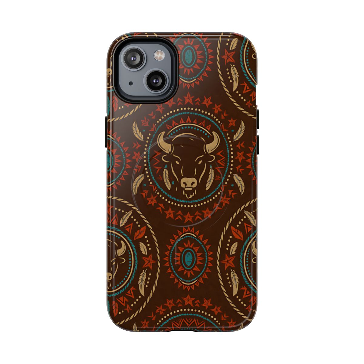 Bison Mandala Magnetic Case