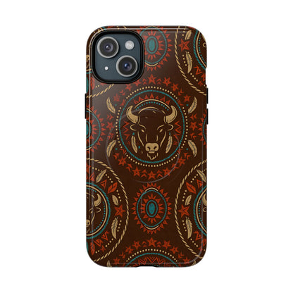 Bison Mandala Magnetic Case