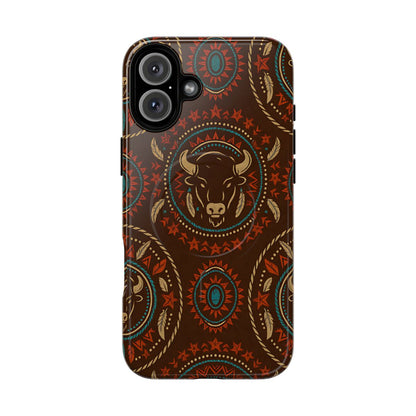 Bison Mandala Magnetic Case