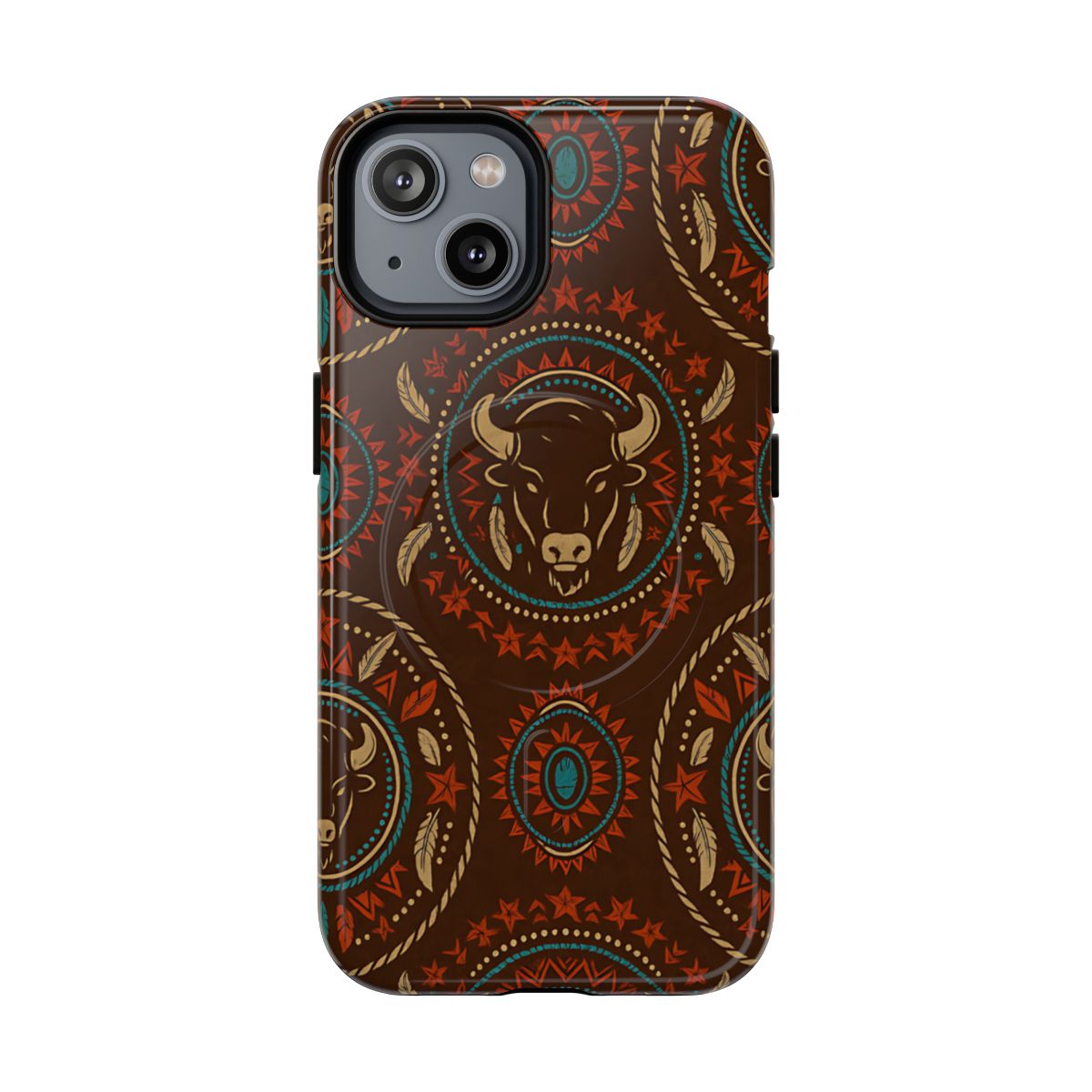 Bison Mandala Magnetic Case