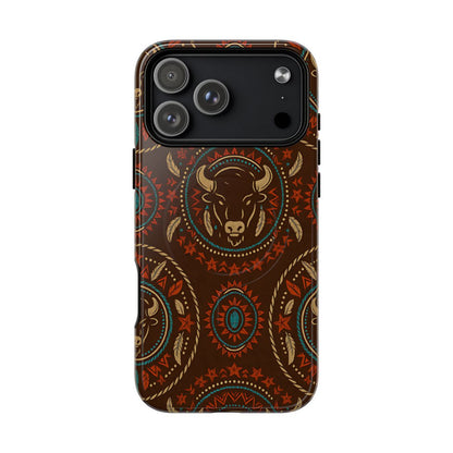 Bison Mandala Magnetic Case