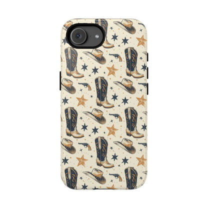 Black Gold Boots Tough Case - iPhone 16e