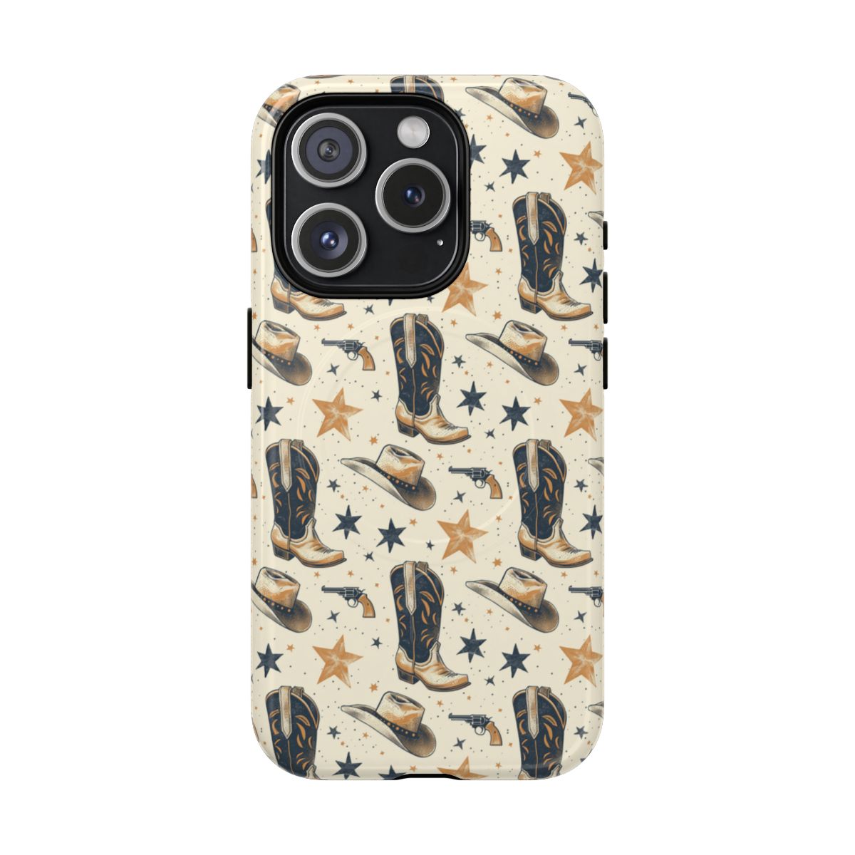 Black Gold Boots Magnetic Case