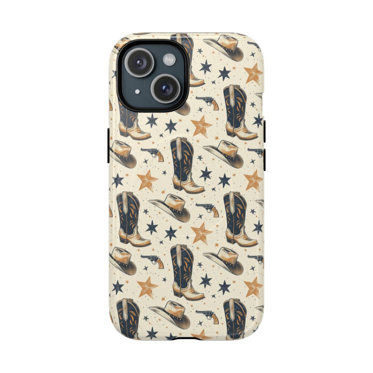 Black Gold Boots Magnetic Case