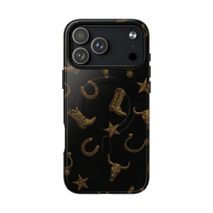 Black Gold Magnetic Case - iPhone 18 Pro Max