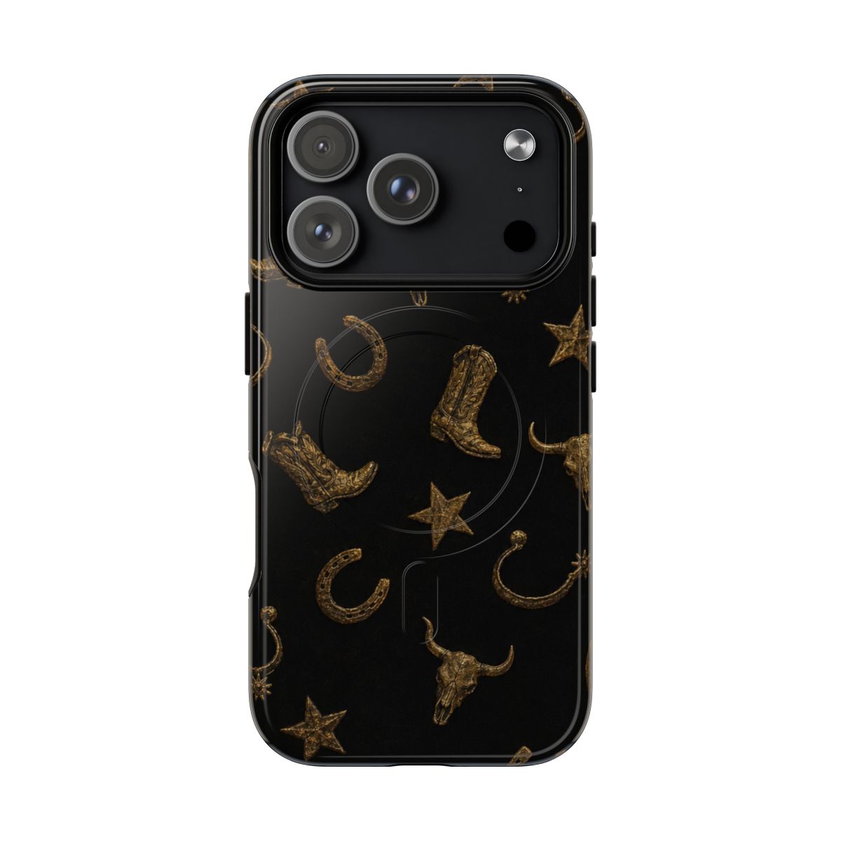 Black Gold Magnetic Case - iPhone 18 Pro